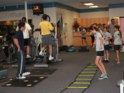 speed and agility training group