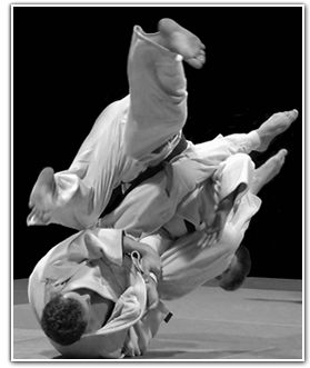 Image: Two NJ Brazilian Jiu Jitsu Students Competing