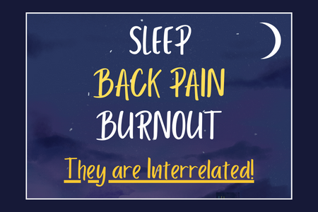 Sleep and Back Pain