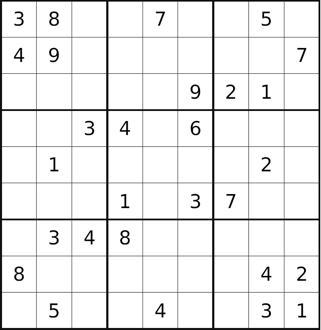 Sukoku Puzzle